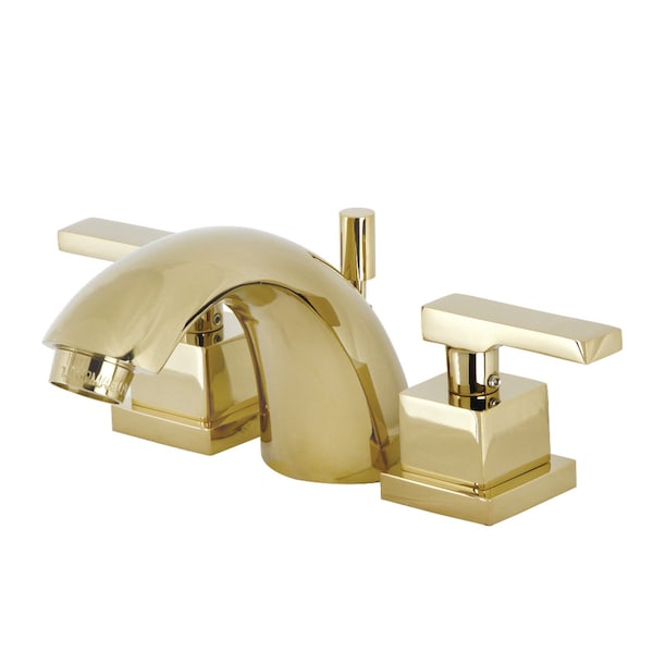 KS2952QLL Mini-Widespread Bathroom Faucet, Polished Brass